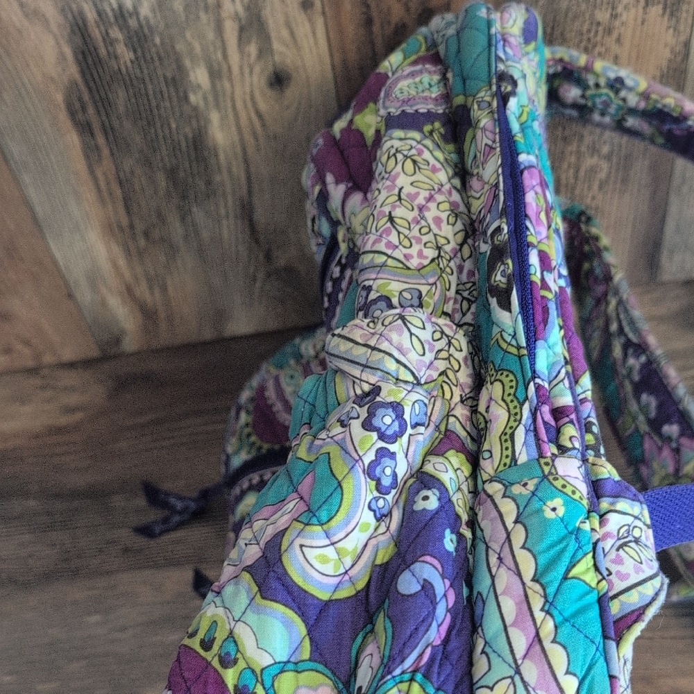 Vera Bradley Paisley Campus Travel Backpack                        M355 - Picture 10 of 12